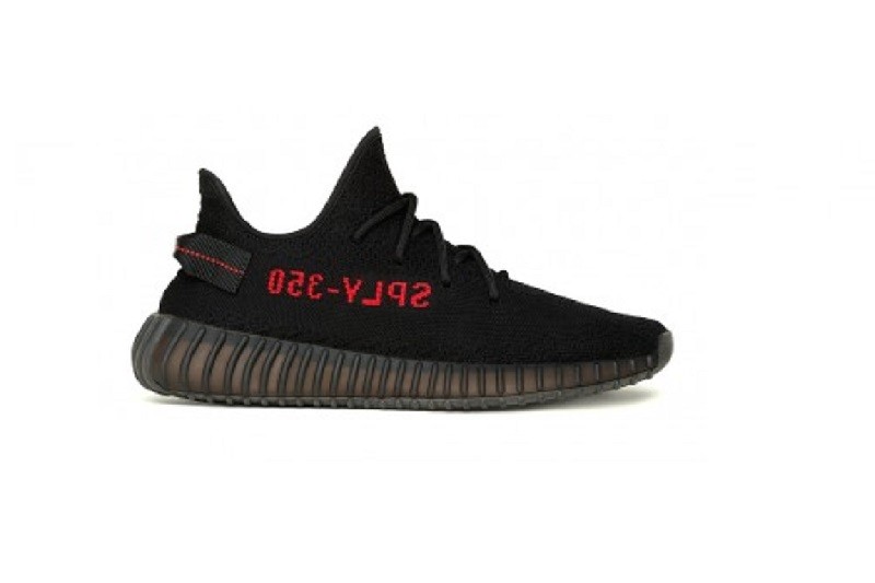 Adidas Yeezy Boost 350 V2 "Black/Red" Core Black/Red (CP9652) Online Sale - Click Image to Close